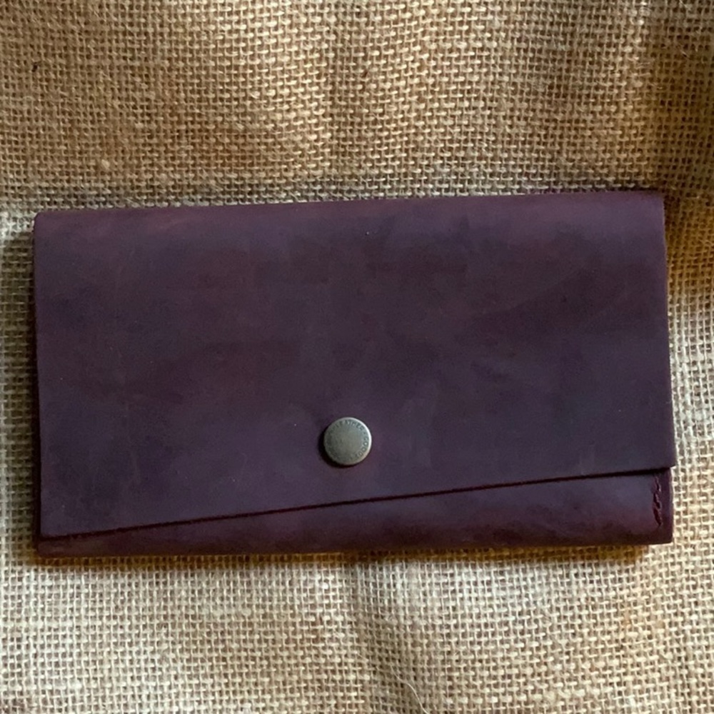 Portland leather rancher wallet